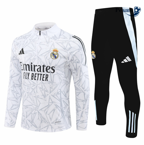 Survetement Real Madrid Enfant Blanc 2024-2025 Soldes