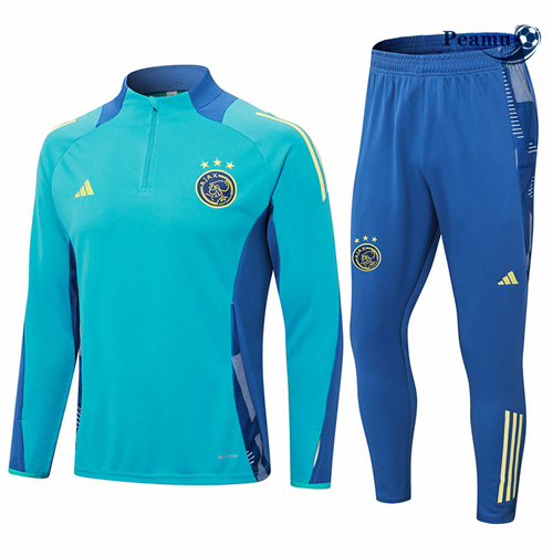 Survetement AFC Ajax Bleu 2024-2025 Officiel