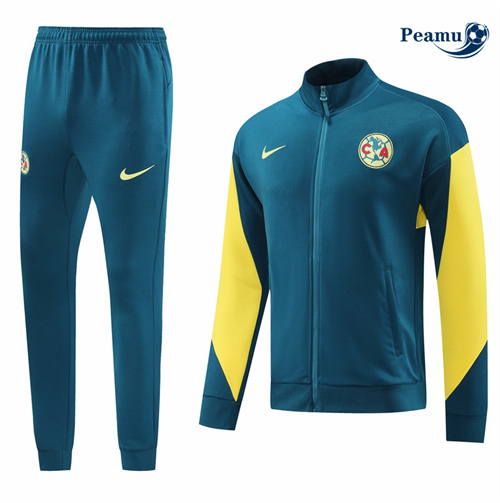 Veste Survetement América bleu ciel 2024-2025 Chinois