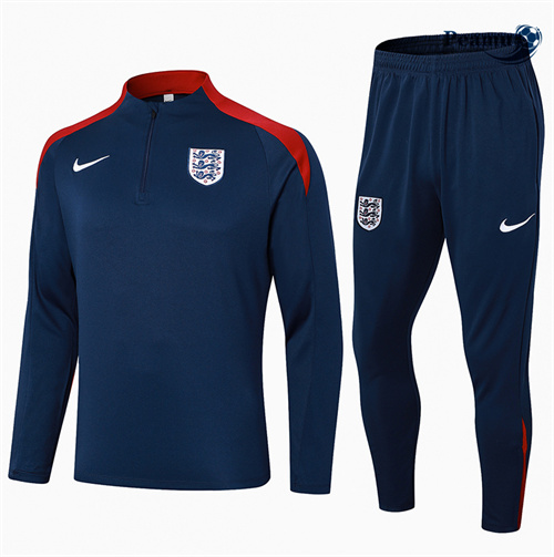 Survetement Angleterre Bleu Marine 2024-2025 prix