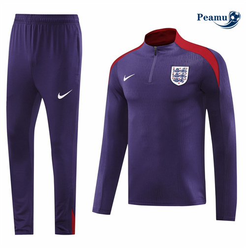 Survetement Angleterre Violet 2024-2025 Outlet