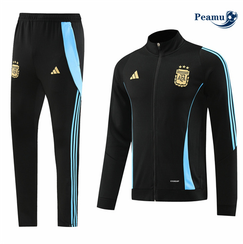 Veste Survetement Argentine Noir 2024-2025 prix