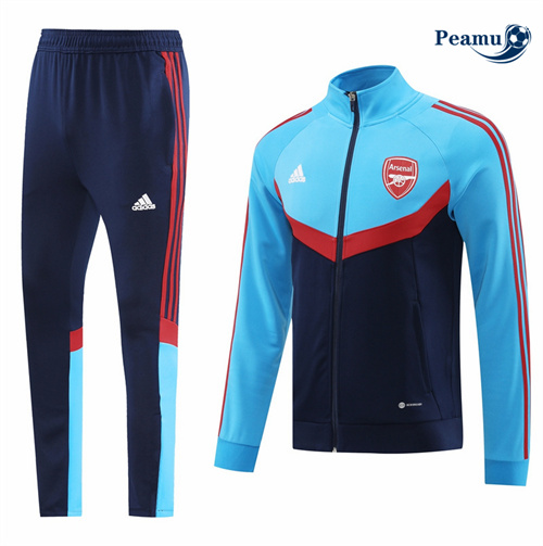 Veste Survetement Arsenal Bleu 2024-2025 Chinois