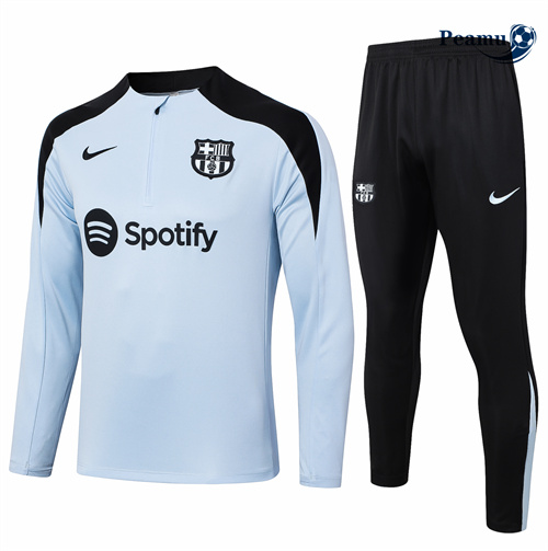 Survetement Barcelone Bleu 2024-2025 discout