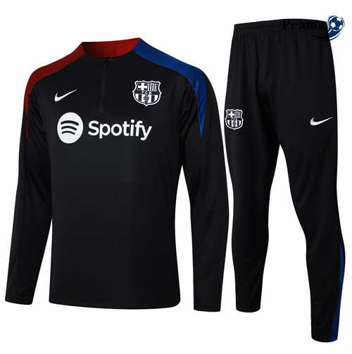 Survetement Barcelone Noir 2024-2025 Original