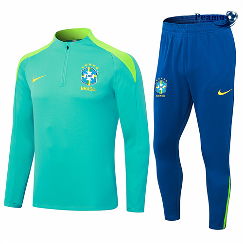 Survetement Brésil Vert 2024-2025 Original