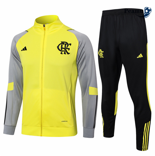 Veste Survetement Flamengo Jaune 2024-2025 prix