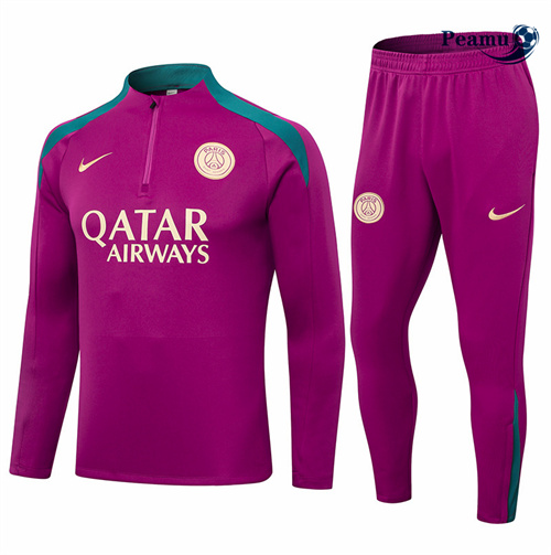 Survetement Paris PSG Rouge 2024-2025 Officiel
