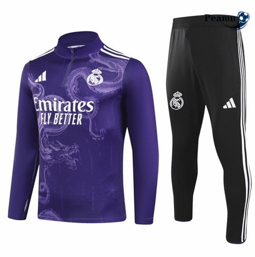 Survetement Real Madrid Special Violet 2024-2025 Chinois