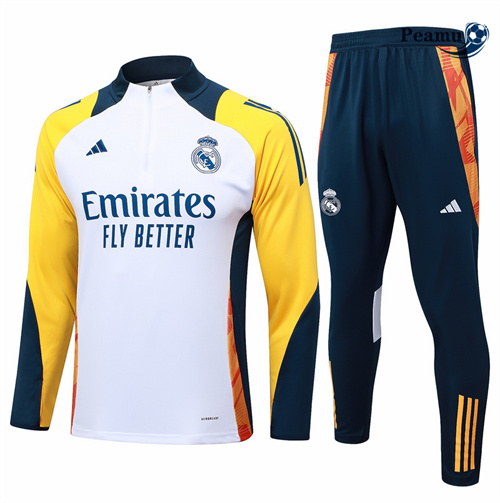 Survetement Real Madrid Blanc 2024-2025 Paris