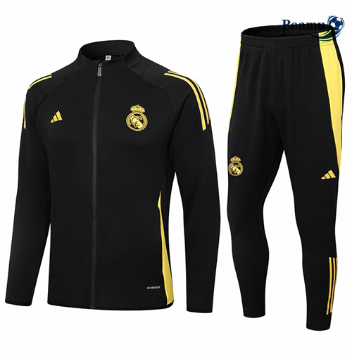 Veste Survetement Real Madrid Noir 2024-2025 prix
