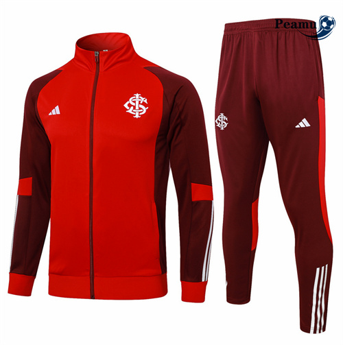 Veste Survetement SC Internacional Rouge 2024-2025 France