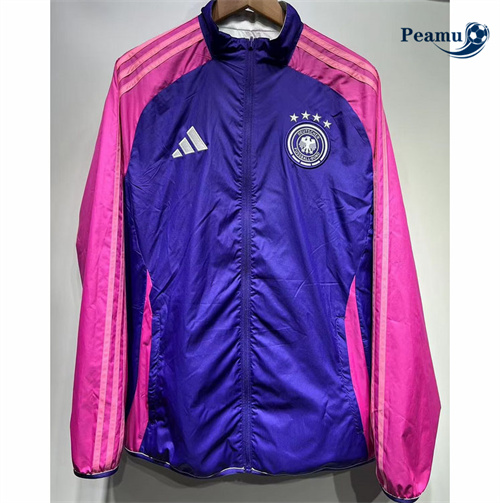 Veste Réversible Coupe vent Allemagne Bleu 2024-2025 grossiste