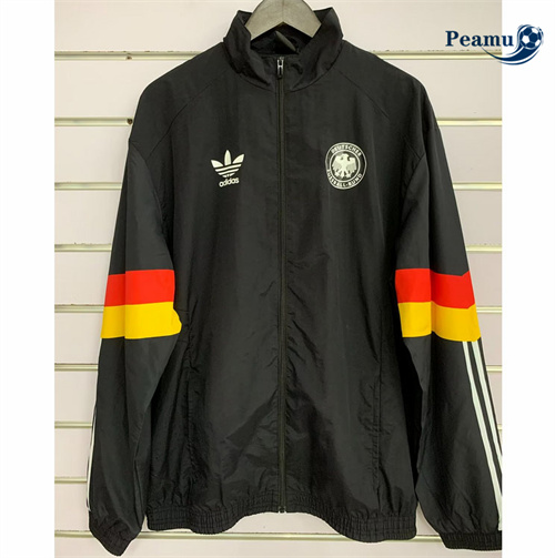 Veste Coupe vent Allemagne Noir 2024-2025 discout