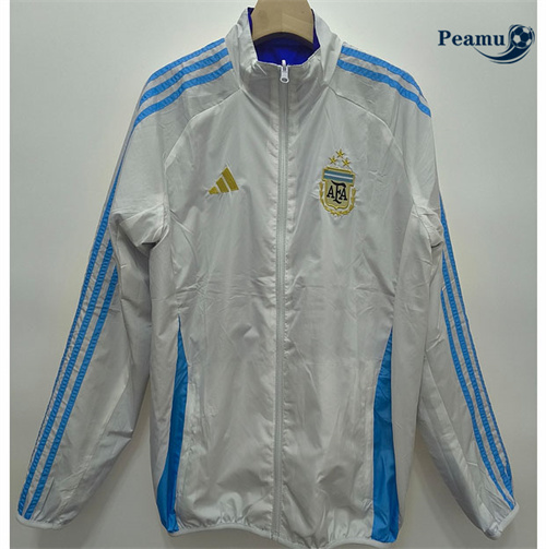 Veste Réversible Coupe vent Argentine Blanc 2024-2025 France