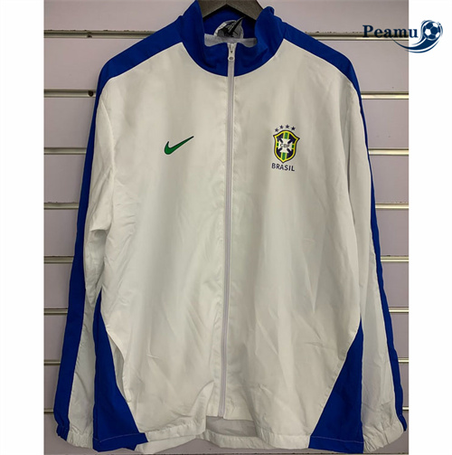 Veste Coupe vent Brésil Blanc 2024-2025 grossiste