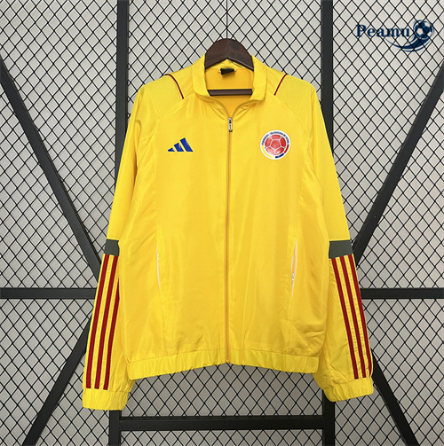 Veste Coupe vent Colombie Jaune 2024-2025 discout