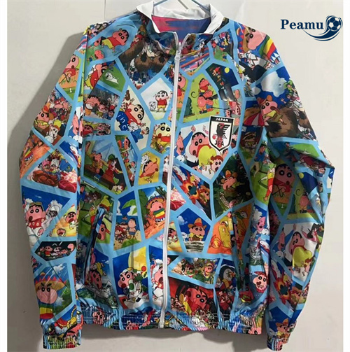 Veste Réversible Coupe vent Japon Bleu 2024-2025 Outlet