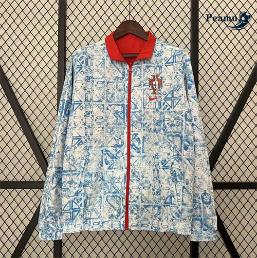Veste Réversible Coupe vent Portugal Bleu 2024-2025 Paris