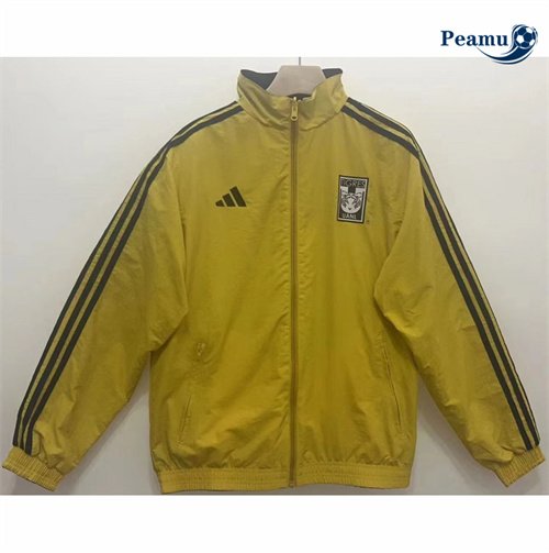 Veste Réversible Coupe vent Tigres UANL UANL Jaune 2024-2025 Original
