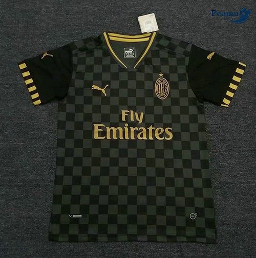 Maillot foot AC Milan training Noir 2019-2020