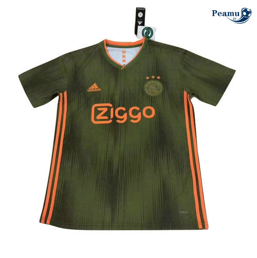 Maillot foot AFC Ajax Classic version Verde 2019-2020