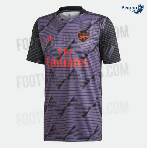 Maillot foot Arsenal PRE-MATCH Porpora 2019-2020