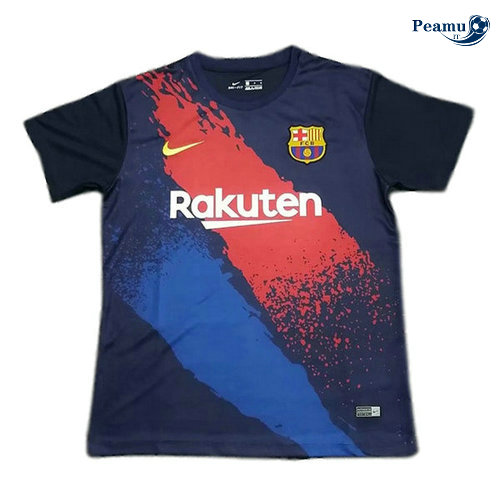 Maillot foot Barcelone training Bleu navy 2019-2020 M058