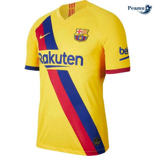 Maillot foot Barcelone Exterieur Jaune 2019-2020