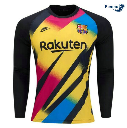 Maillot foot Barcelone Portiere Manche Longue Noir 2019-2020