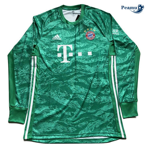 Maillot foot Bayern Munich Portiere Manche Longue Verde 2019-2020