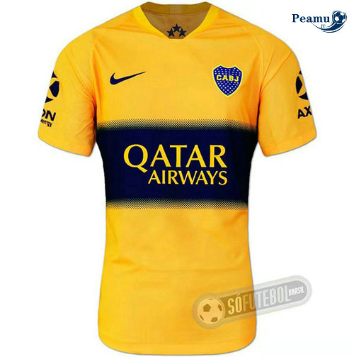 Maillot foot Boca juniors Jaune 2019-2020