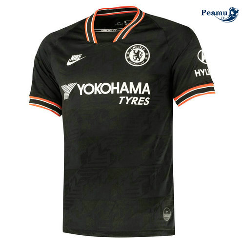 Maillot foot Chelsea Third Noir 2019-2020