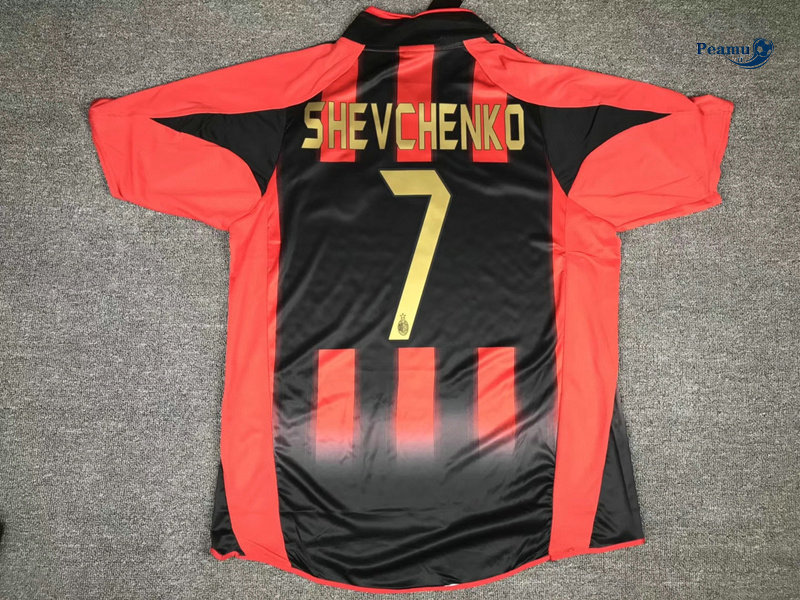 Classico Maglie AC Milan Domicile (7 shevchenko) 2004-05