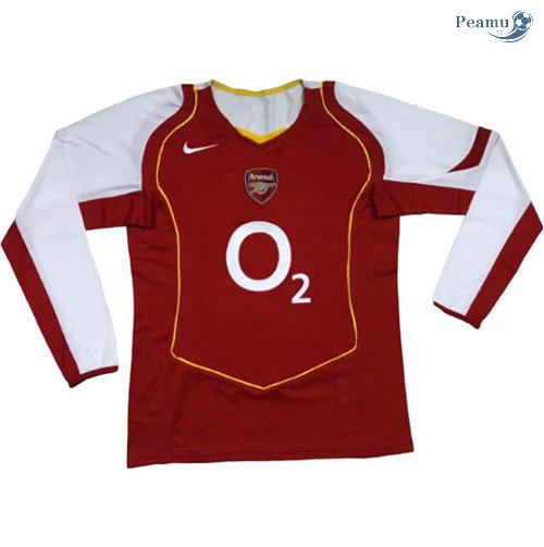 Classico Maglie Arsenal Domicile Manche Longue 2004-05