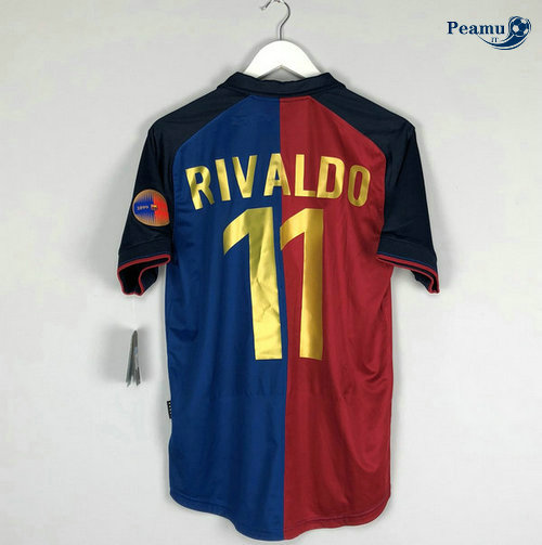 Classico Maglie Barcelone Domicile (11 Rivaldo) 1899-99