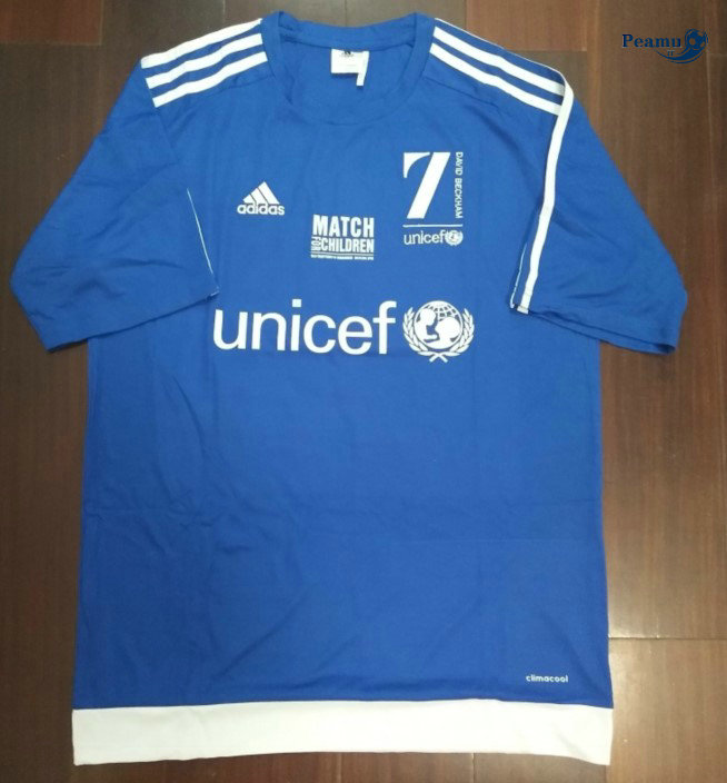 Classico Maglie Beckham charity event Bleu clair (7 Beckham) 2015