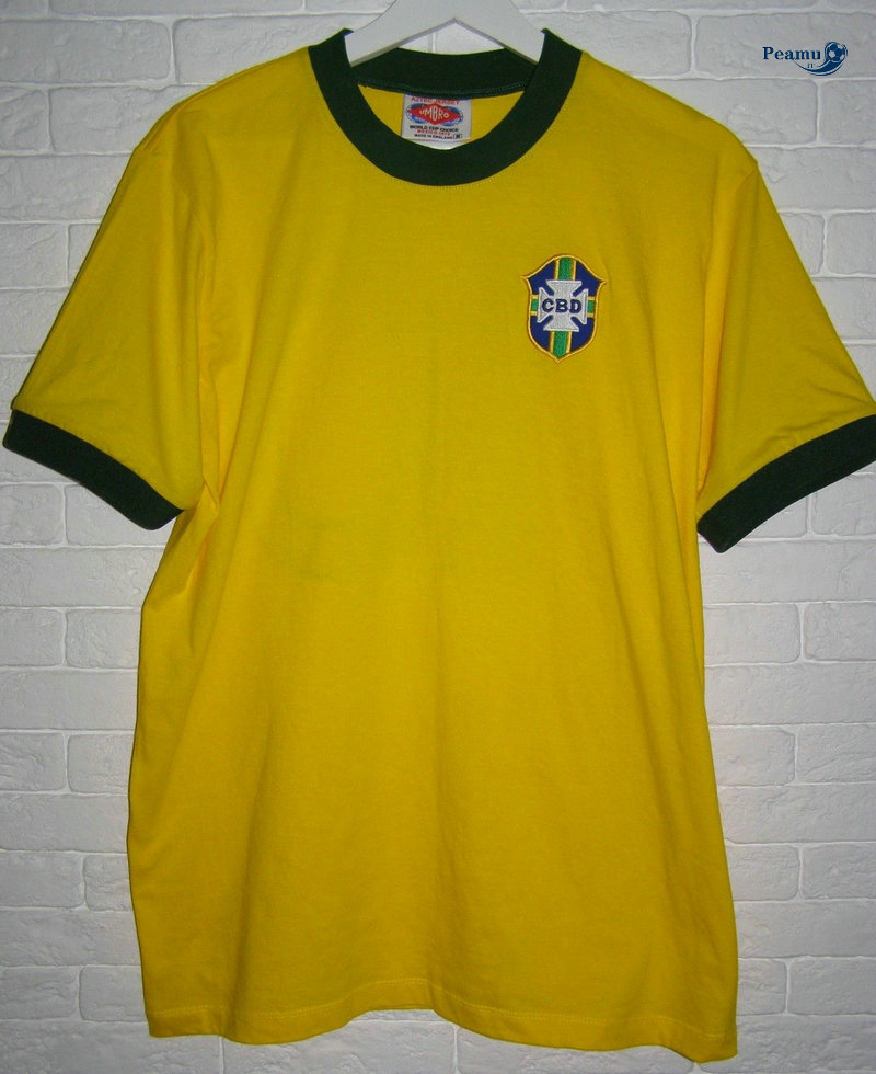 Classico Maglie Brésil Domicile 1970