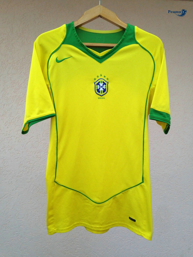 Classico Maglie Brésil Domicile 2004