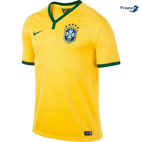 Classico Maglie Brésil Domicile 2014 Coppa Del Mondo