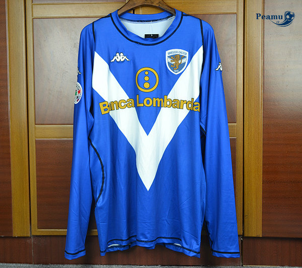 Classico Maglie Brescia Manche Longue Domicile 2003-04