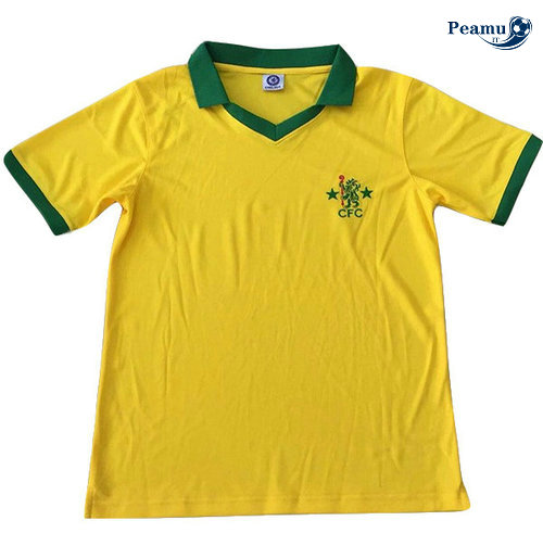Classico Maglie Chelsea Exterieur Jaune 1980