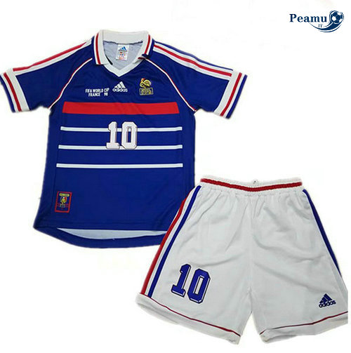 Classico Maglie France Enfant Domicile 1998