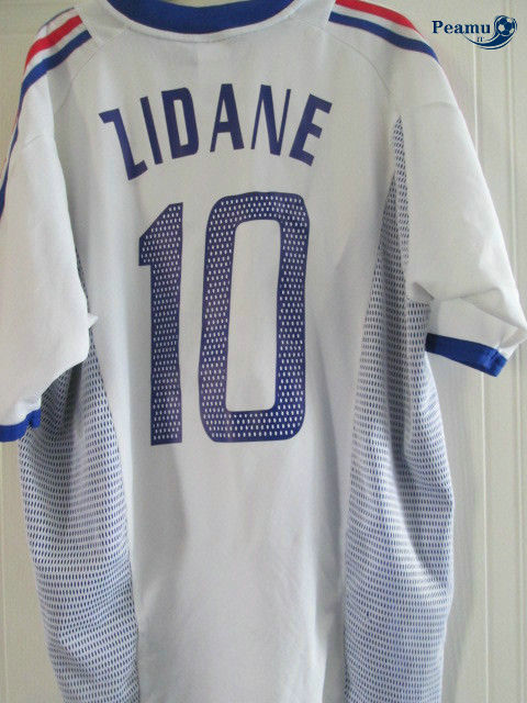 Classico Maglie France Exterieur (10 Zidane) Coppa Del Mondo 2002