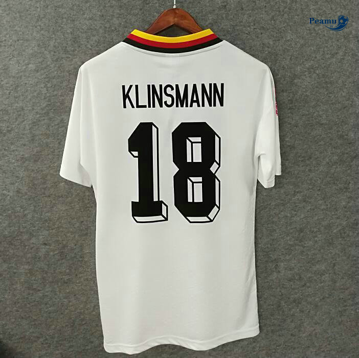 Classico Maglie Allemagne Domicile Bianco (18 KLINSMANN) 1994