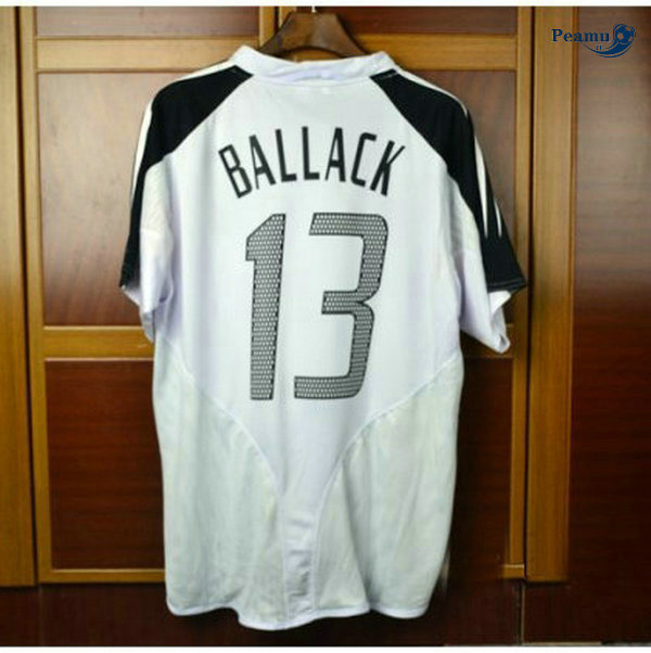 Classico Maglie Allemagne Domicile (13 BALLACK) Coppa Europa 2004