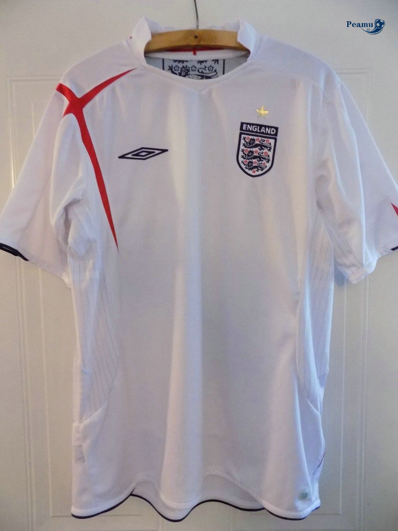 Classico Maglie Angleterre Domicile Coppa Del Mondo 2006