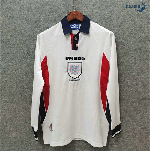 Classico Maglie Angleterre Manche Longue Domicile Coppa Del Mondo 1998