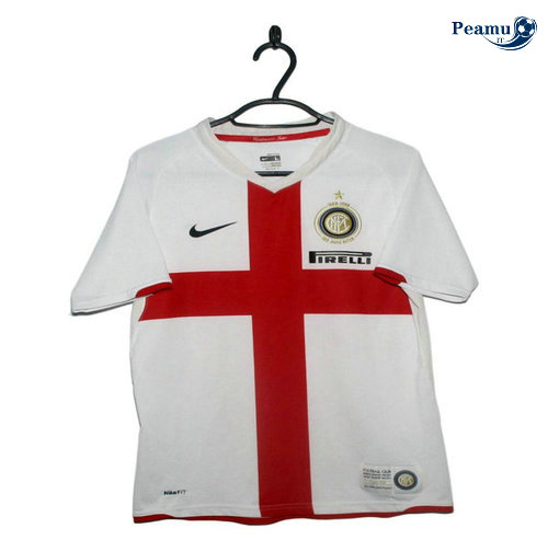 Classico Maglie Inter Milan Exterieur Bianco 2007-08