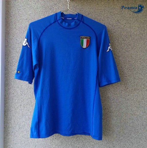 Classico Maglie Italie Domicile 2000-2001-Coppa Del Mondo 2002
